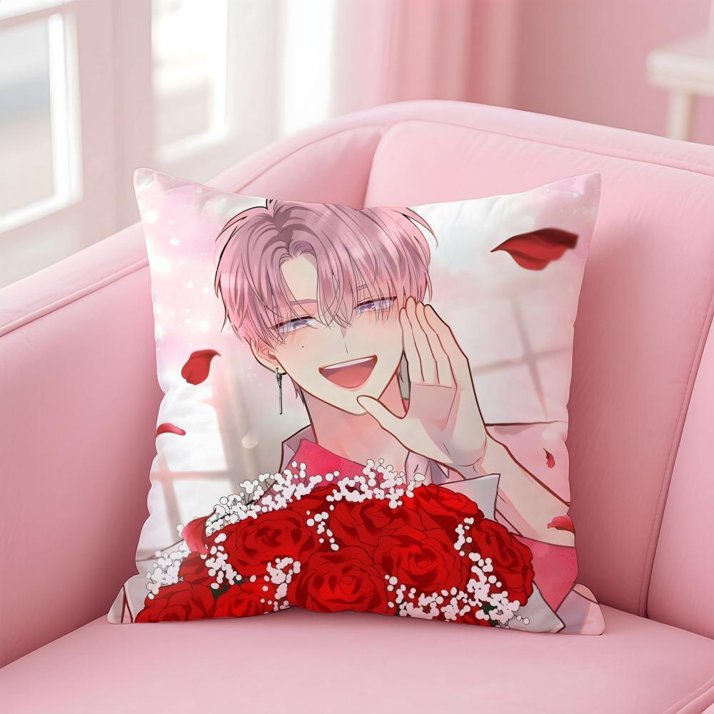 Tamon-Kun Ima Dotchi! Cushion Cover Comfortable Reversible Pillow Cover Ideal For Car Sofa Bedroom & Beyond
