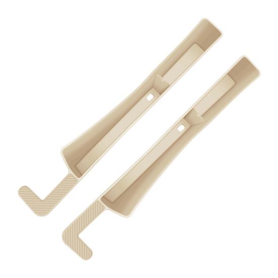 2Pcs Car Seat Gap Fillers Automotive Seat Organizer Large Capacity Easy Installation Universal Car Interior Seat Gap Storage Box