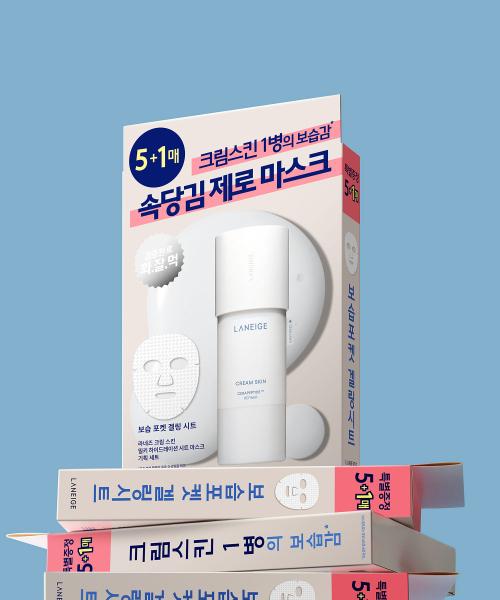 Laneige Cream Skin Milky Hydration Mask Set (5+1) NONE