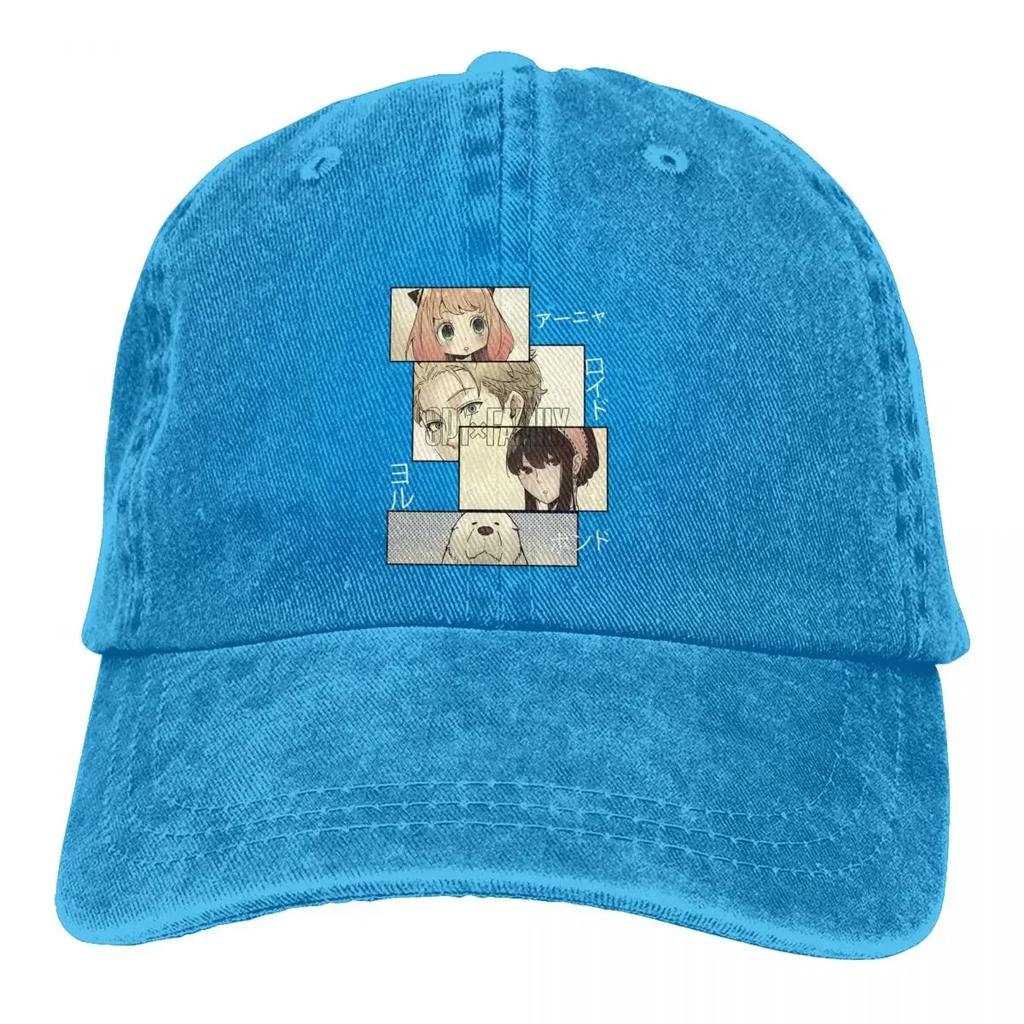Summer Cap Sun Visor Forger Family Hip Hop Caps Spy x Family Anime Cowboy Hat Peaked Trucker Dad Hats