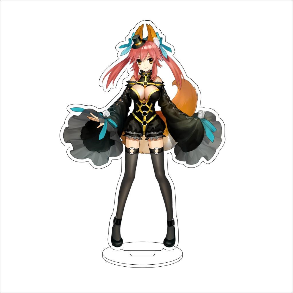 16CM Anime Fate Stay Night Cosplay Acrylic Stand Ornaments Shinji Matou/Archer/Matou Sakura Figure Stand Halloween Gifts