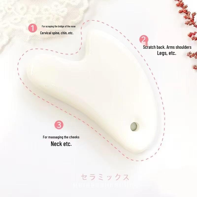 Korean Ceramic Gua Sha Facial Massage Tool