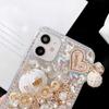 Glitter Rhinestone Phone Case For VIVO Y400 Pro Y300 Y200E Y200 Y300 Y300T Y04 Y03 T4 T3X T4X 4G 5G Bling Crystal Design with Pumpkin Cover Girls Gift