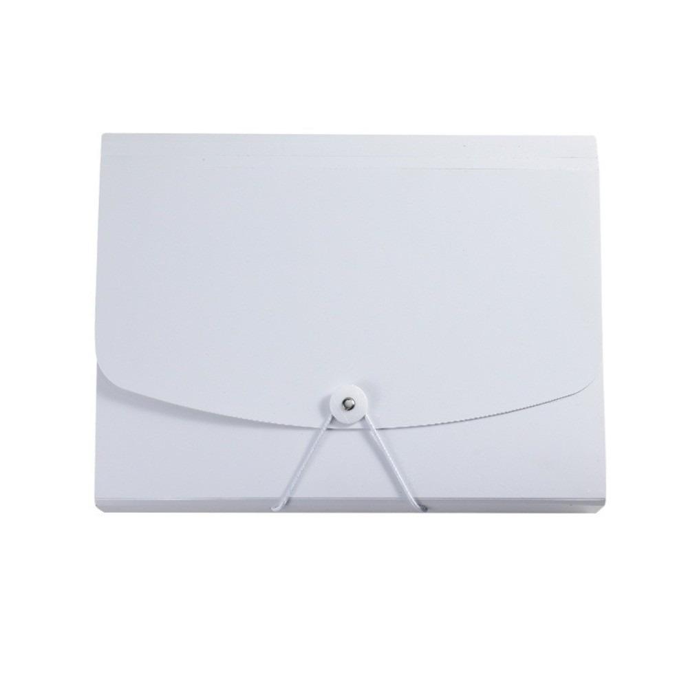 Durable A4 Organ Folder Plastic Organize Artifacts File Folders Portable Versatile Test Paper Storage Tool for Schoolwork Office