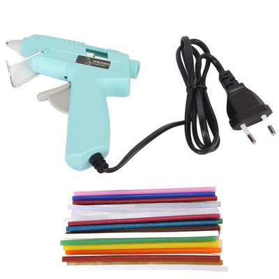 Heißklebepistole 20W Schnelles Vorheizen DIY Mini Heißschmelzklebemaschine mit 30 Klebesticks für Zuhause