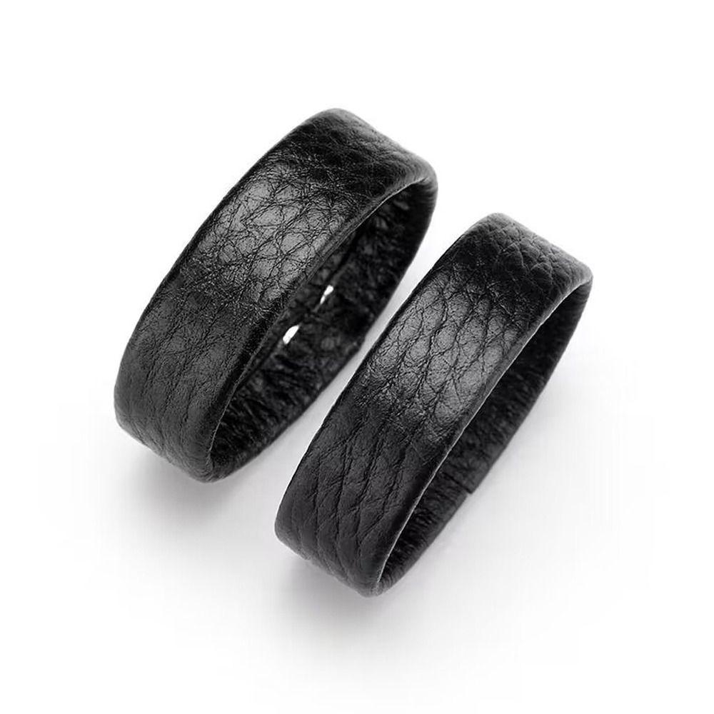 Cintura da Uomo Resistente in Vera Pelle di Mucca Anello Link per Cintura Delicato Fai da Te Cerchio per Cintura Accessori