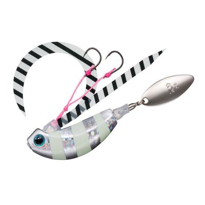Daiwa Tai Rubber Red Fang Blade Breaker Tamakami 100g PH Zebra Glow