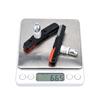 1 Pair Rubber Bicycle  V  Brake  Pads With Drainage Pattern Muffler Holes Non-replaceable Colorful