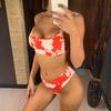 Costume da bagno da bagno da donna con stampa tie-dye bikini stampato sexy in 11 colori