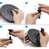 Floating Solar Fountain Bird Bath Solar Water Fountain with Multiple Nozzles Solar Powered Fountain for Garden Yard Pond Pool Outdoor