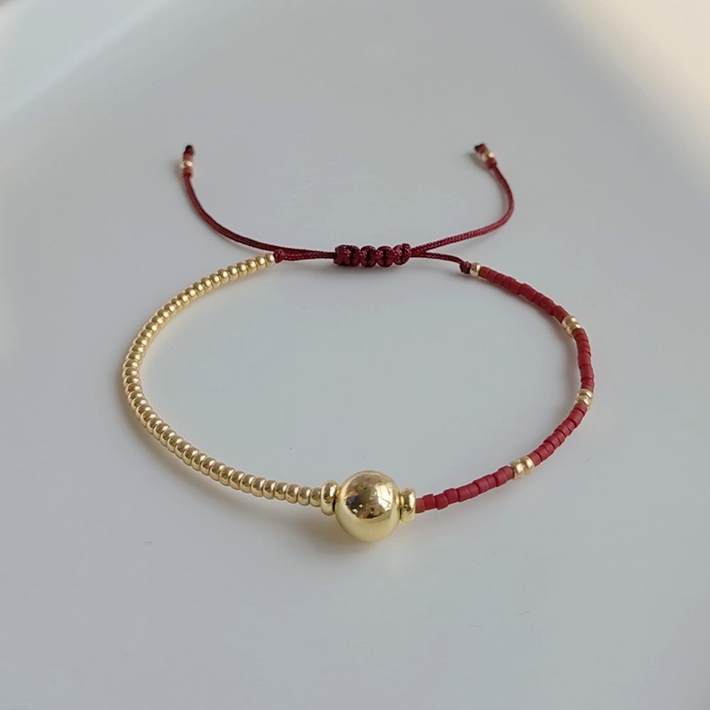 Handmade Bohemian Multi-Strand Miyuki Seed Bead Bracelet for Women - Colorful Woven Jewelry