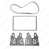 Compatible Frame for Ford Expedition/Mazda BT-50 Car Audio 2DIN