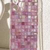 Rhinestone Grid Transparent Anti-drop Case for iPhone 14/15/16/17 Promax
