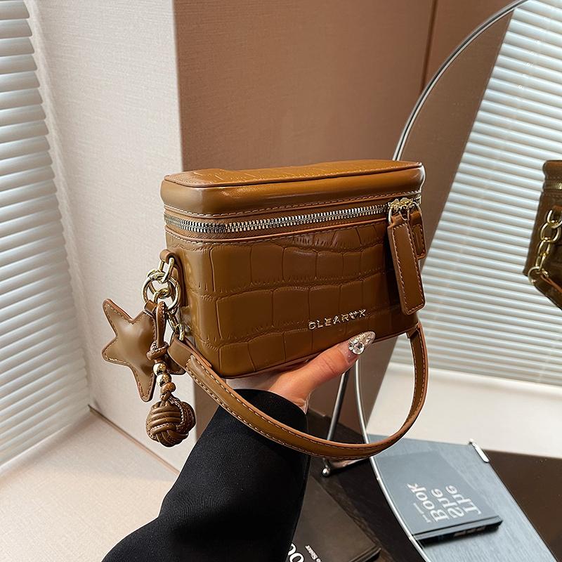 

Модная ручная сумка-ведро с каменным узором для женщин, летняя, новая, простая и высококачественная, трендовая сумка через плечо