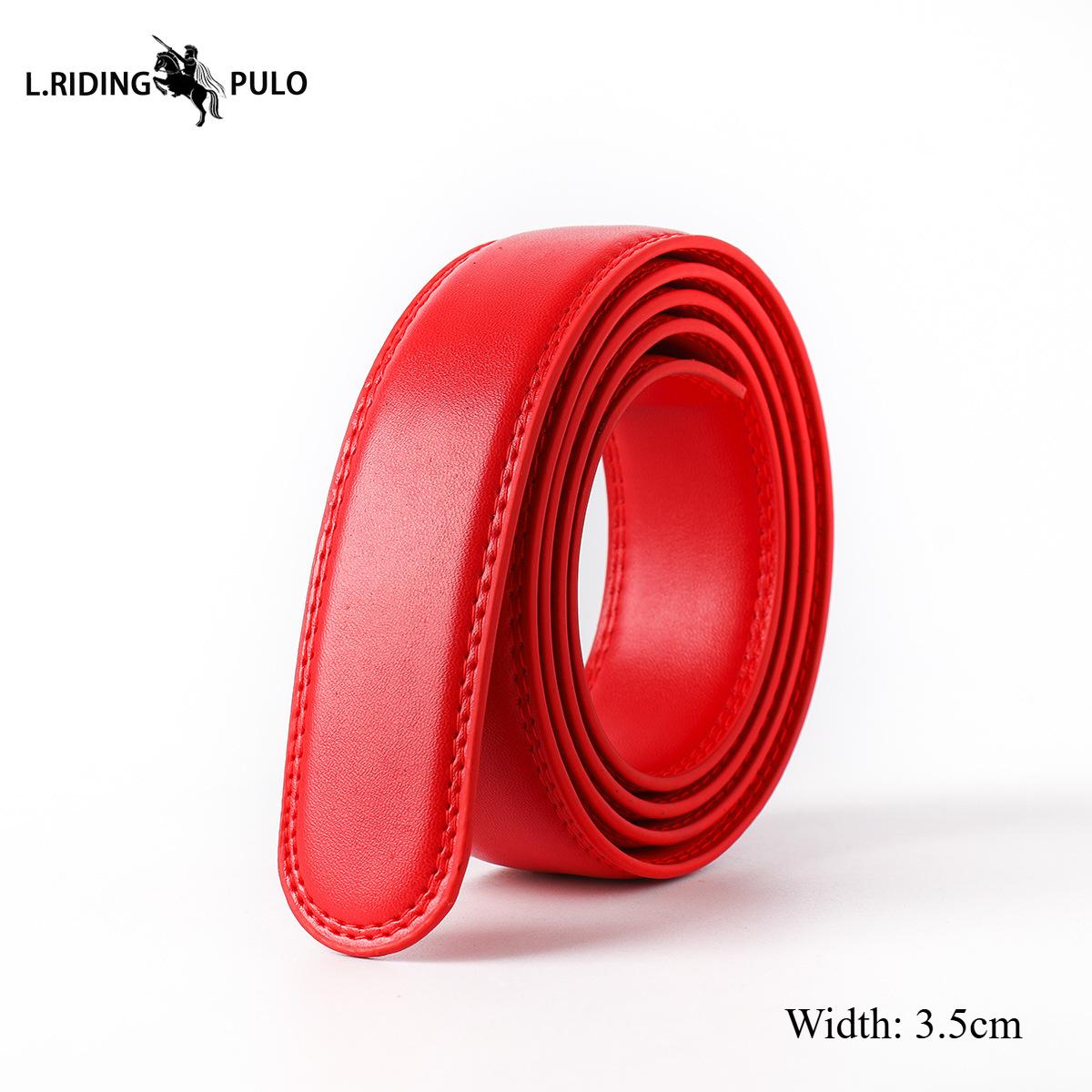 

3,5/3,1 см Широкий Красочный Серо-красный Ремень с Автоматической Пряжкой Высококачественный Ремень Width: 3.5cm