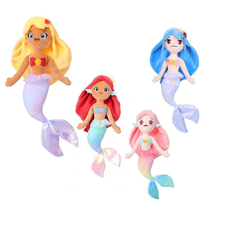 Adorable Mermaid Plush Toy From The Ocean Series By Jili Soft And Fluffy!