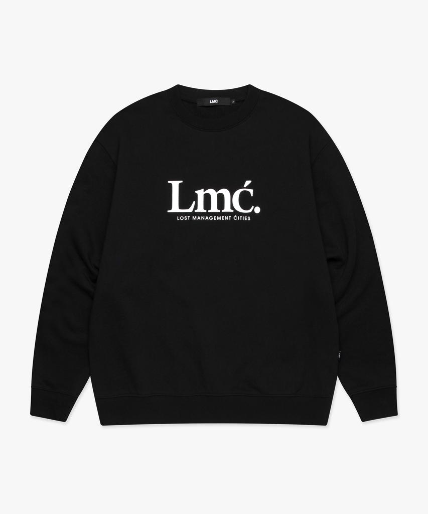 LMC Serif Logo Sweatshirt Black