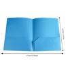 PP A4 File Folder Fashion Double Sided Pocket Folder Office Desk Organizer Folding Folders  Unisex
