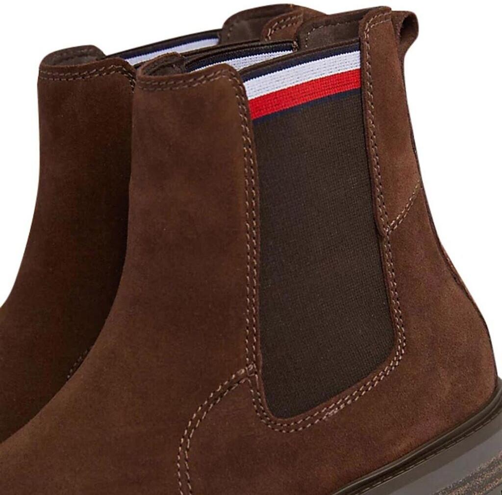 Boots Tommy Hilfiger Corpoarte Hilfiger Suede (FM0FM04803) (FM0FM04803-GT6) Cocoa