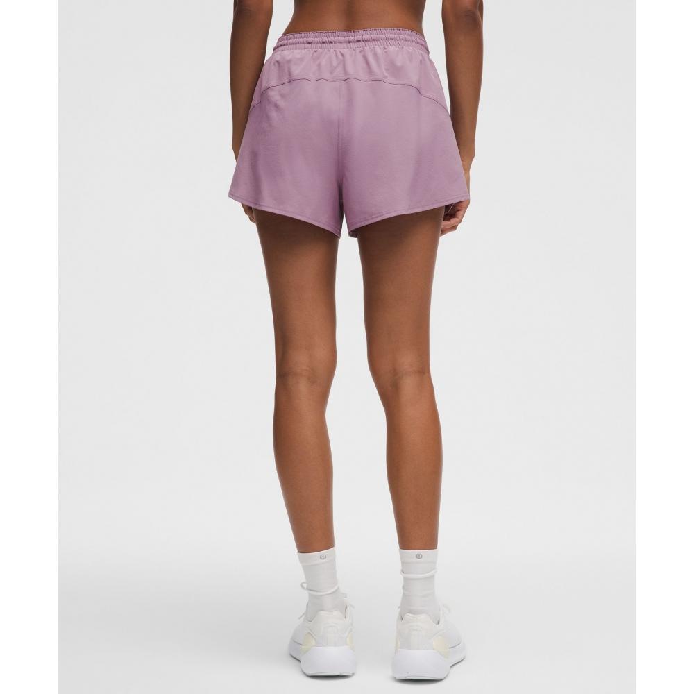 Lululemon Pace Rival High Rise Short 3  Lavender Lux