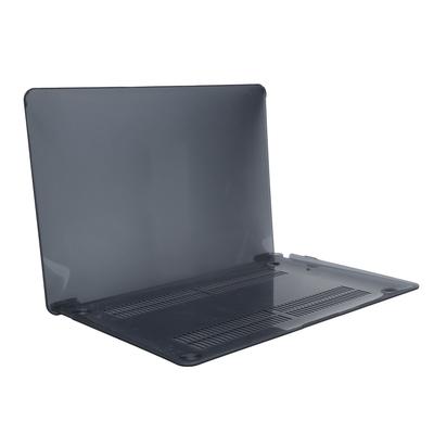Laptop Protective Shell Top Bottom Cover Silicone Dust Sticker for OS X Computer AccessoriesBlack