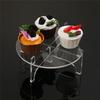 ABZC-Acrylic Beverage Dispenser Stand Only, Fit Glass Drink Dispenser And Water Jug Holder, Plant Stand
