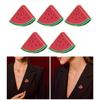 Fruit Watermelon Pin Alloy Brooch Multifuntional Accessory Cartoon Pin Watermelon Brooch Present for Fashion Enthusiasts