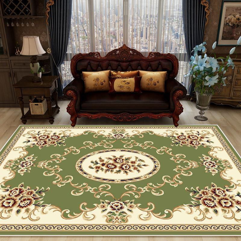 European Style Luxury Large Carpet In The Living Room Home Decor Non-slip Mat for Kids Machine Washable Area Rugs Lounge Office