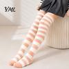 Cozy Fleece Socks 1 Pair Women Thigh High for Winter, Thickened Coral Leg Long Stockings Warmer Stockings, Fluffy Warm Over Knee Boot Girls