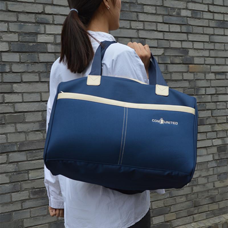 Large Capacity Foldable Lightweight Travel Bag Sports Yoga Fitness Short Distance Portable Crossbody Travel Bag