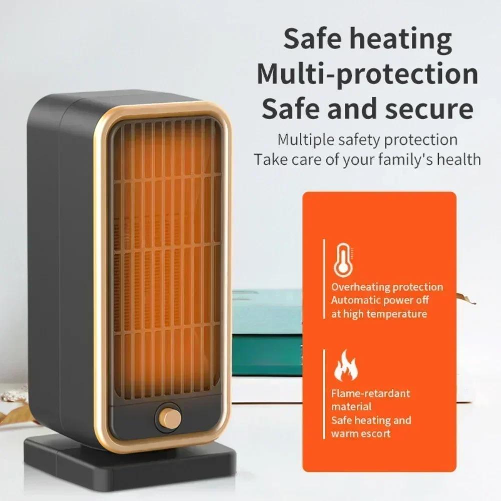 

Energy Efficient Vertical Fan Heater with PTC Element Three Fan Speeds Overheat and Tilt Protection Suitable for Home Use China Mainland