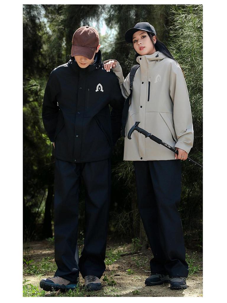 Unisex Full-Body Waterproof Raincoat Set for Cycling & Hiking