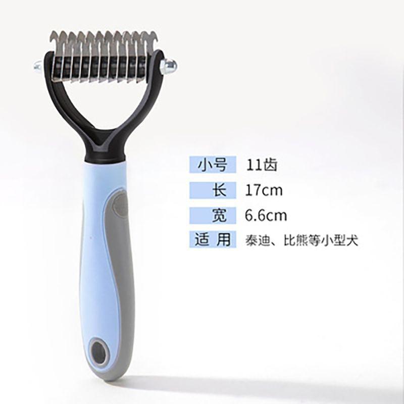 Pet Grooming Brush Detangling For Long Hair Cats Small Dogs Remove Floating Hair