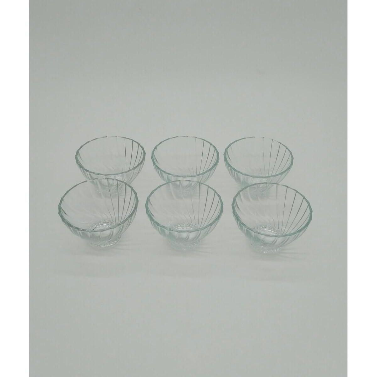 

6 Piece Glass Bowl 195 Cc Dessert Bowl Home Kitchen Multi Set Standart білий