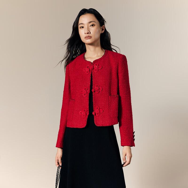 

Женская короткая куртка Ge Jin из смесовой шерсти ягненка XL