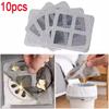 5/200pcs Drain Strainer Cover Hair Stopper, Disposable Shower Drain Hair Catcher, Disposable Hair Catchers For Shower, Floor Si