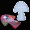 Mushroom Coaster Epoxy Resin Mold Storage Tray Plate Dish Mat Silicone Mould  Crafts Jewelry Holder Organizer