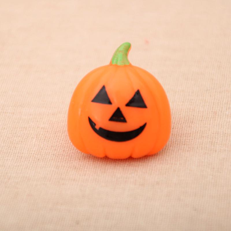Halloween Luminous Finger Lights & Pumpkin Bat Rings for Kids