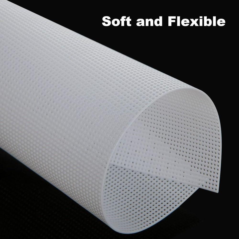 Handbag Accessories 14CT Bag Mesh Grid White Black 28x21CM Bag Sheets Plastic Mesh Canvas Acrylic Yarn Crafting Knit