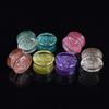 6-50 mm, reine Farbe, glänzende Ohrstöpsel und Tunnel, Ohrdehner, Expander, Ohrpiercing-Schmuck