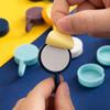 Macaron Klebehaken für Küche & Bad: Stanzfrei, Spurlos, Klebender Tür- und Schlüsselhalter