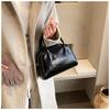 IELGY Handbag Fashion Commuter Bowling Bag High-End Niche All-Match Shoulder Bag