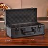 Premium Aluminum Watch and Jewelry Storage Box - Secure Mechanical Watch Collection Display