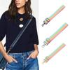 Lengthened Shoulder Bag Replacement Strap Stylish & Durable Fiber Sling Belt Multicolor Bag Strap Lightweight for Girls