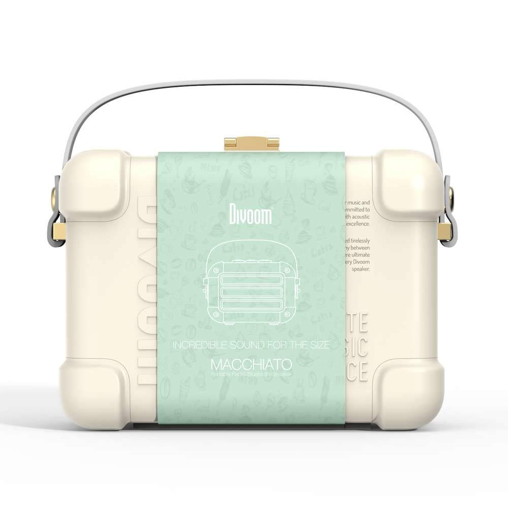 Divoom Macchiato Bluetooth Speaker Japanese Speaker [Official Distributor] Palm-Sized (GREEN)