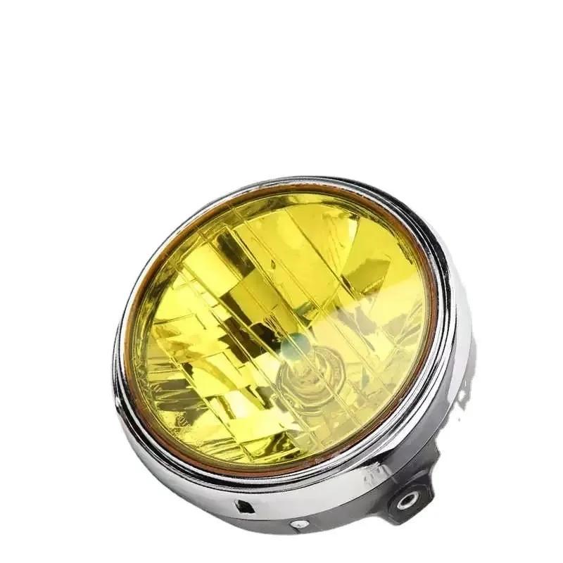 New Hot1pcs Crystal Headlights Motorcycle Hornet 600 900 CB400/900 Modified Headlight Assembly Motorcycle Headlight