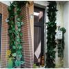 Large Green Fake Leaf Ornaments for Vines and Roof Décor