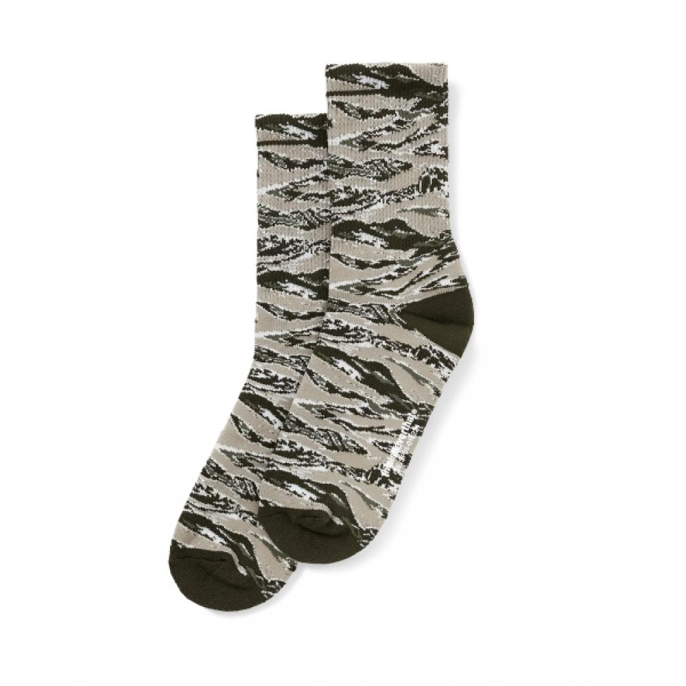 Thisisneverthat Camo Socks Olive F