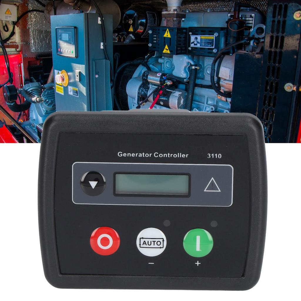 DSE3110 Generator Set Controller Backlit LCD Display Programmable Electronic Generator Controller Module Generator Accessories