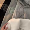 Unisex American-Style Heavyweight Hooded Sweatshirt - Men's Winter Loose Fit Casual Foam Print Top
